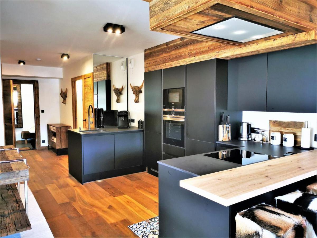 Appartement De Prestige Spacieux Et Lumineux Avec Sauna Et Parking Inclus - Fr-1-598-48 Les Gets Exterior foto