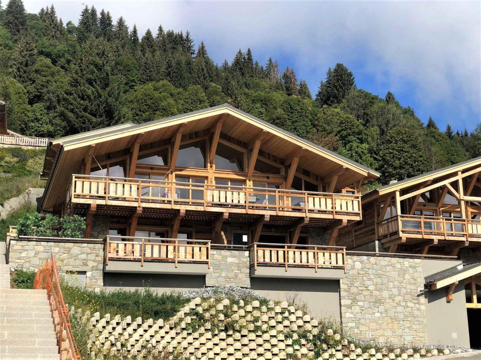 Appartement De Prestige Spacieux Et Lumineux Avec Sauna Et Parking Inclus - Fr-1-598-48 Les Gets Exterior foto
